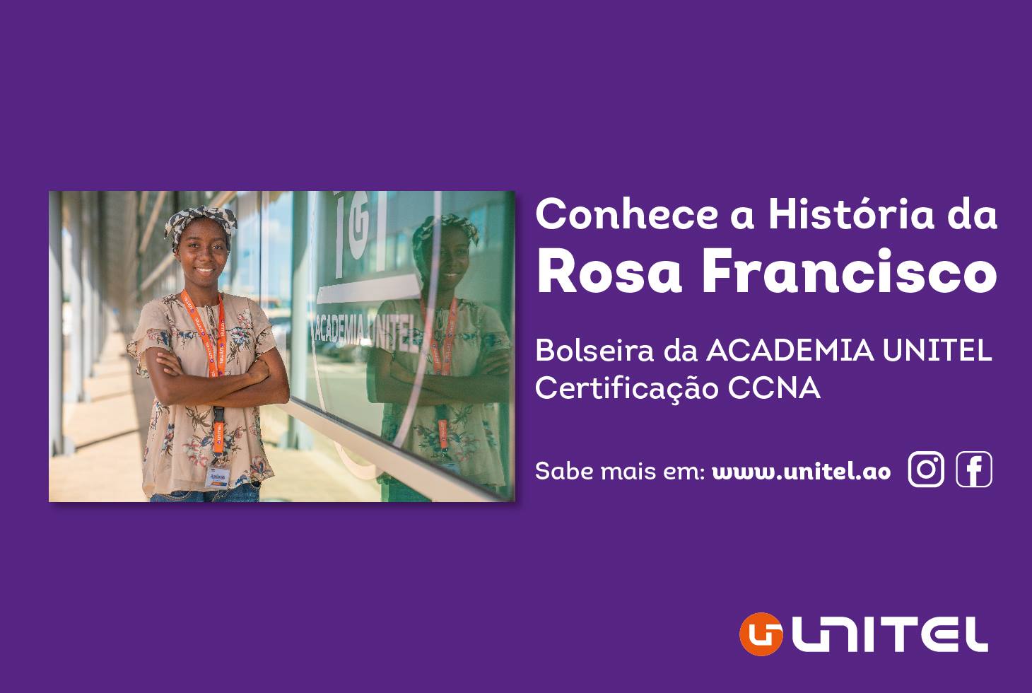 Unitel - Rosa Francisco é uma das 10 estudantes do Instituto Médio ...
