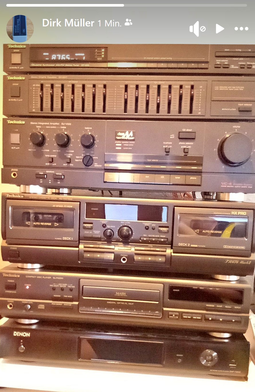 TECHNICS SB-F75 Technics Honeycomb Disc Speaker System SBEF75 © ٥