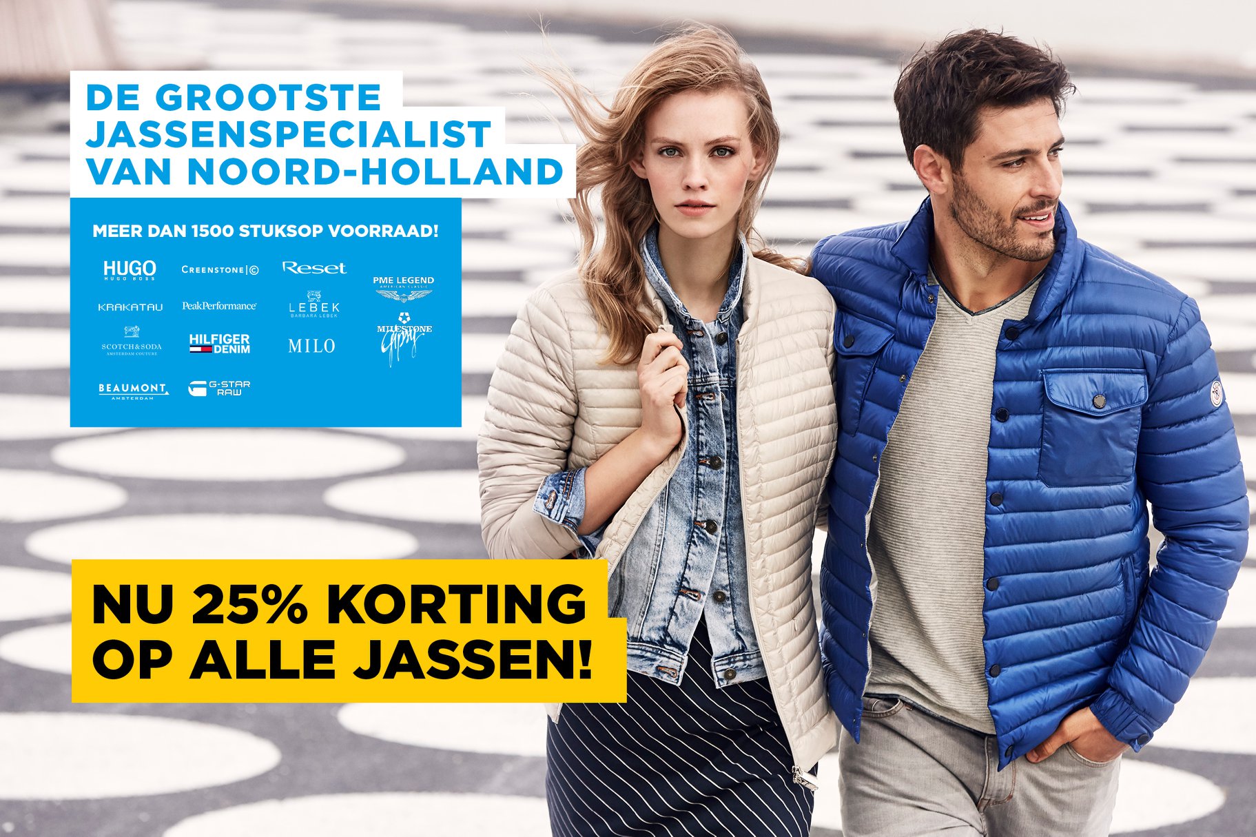 🧥 25% korting op alle... - Dirk de Wit Mode - Bovenkarspel | Facebook