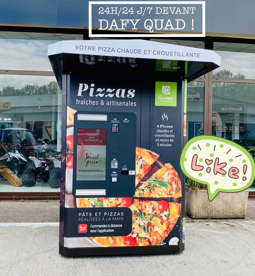 Distributeur à Pizza Les 4 Saisons 7j/7