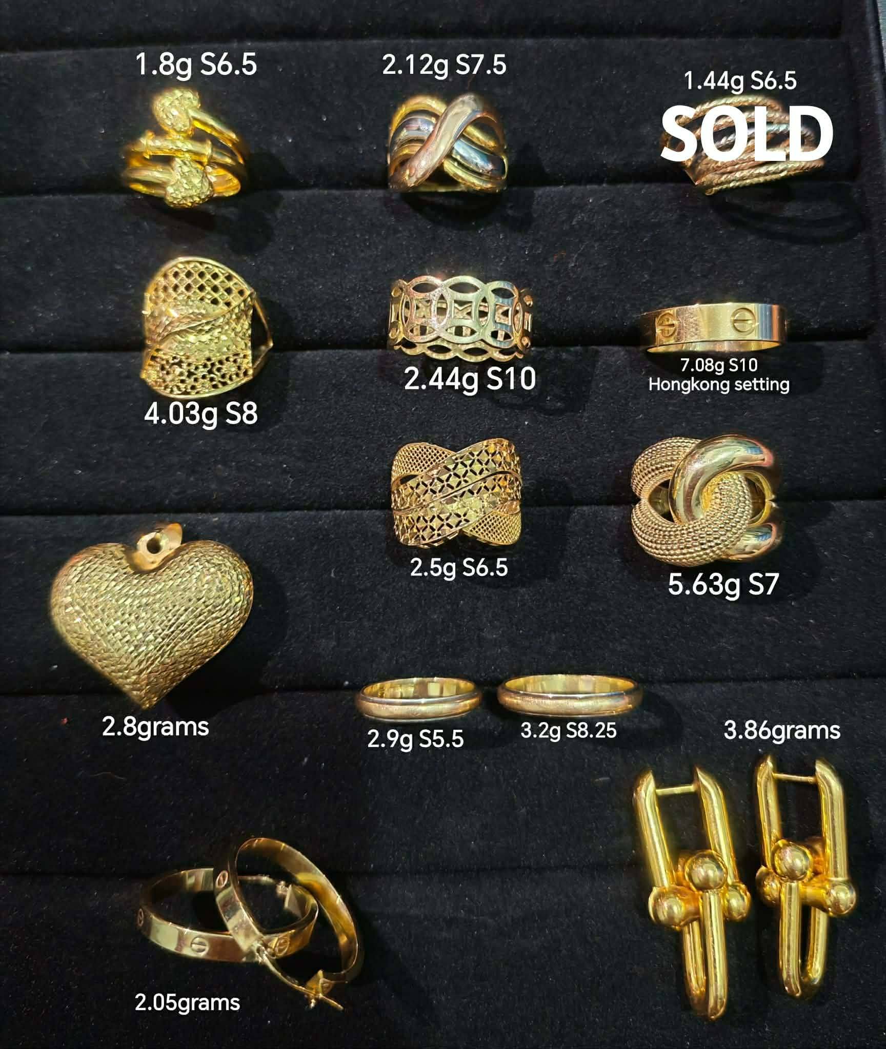 18karat Saudi Gold For SALE (subasta / second hand)