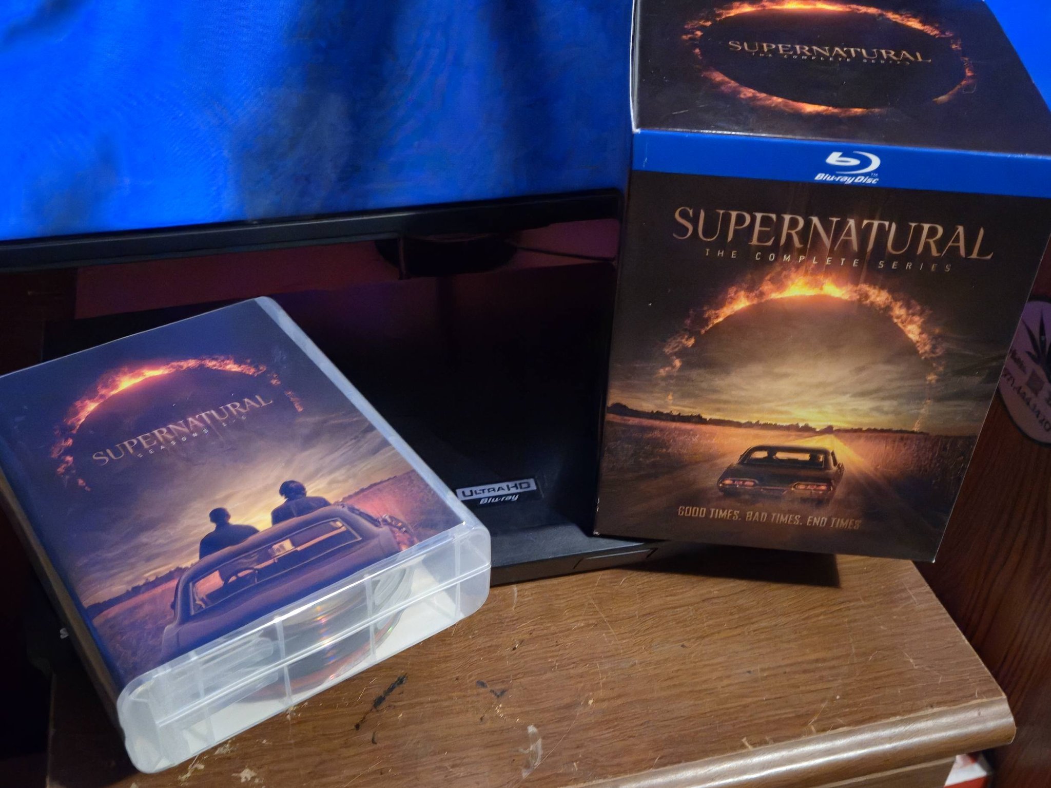 Supernatural complete series blu ray release