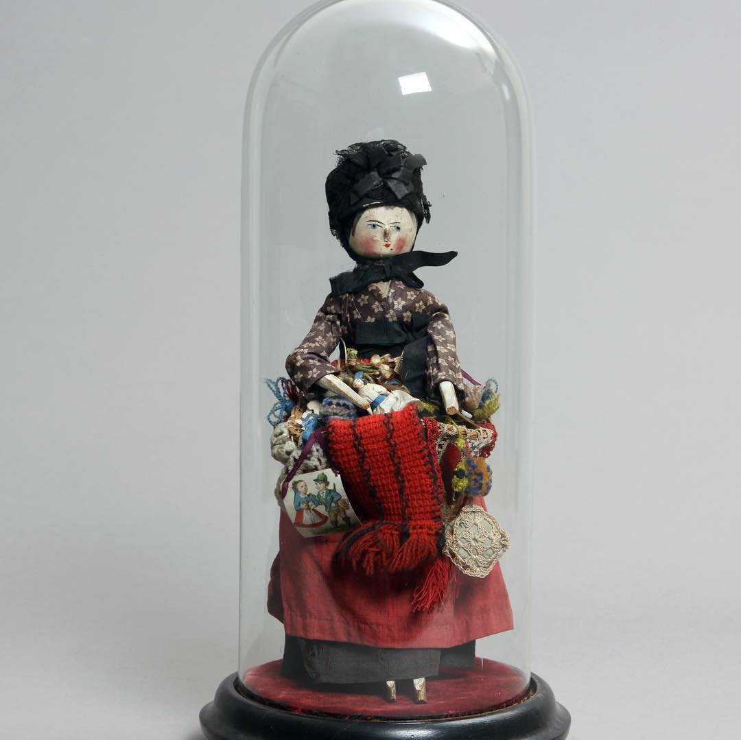 OBJECT OF THE WEEK: Victorian Pedlar Doll Pedlars were a common