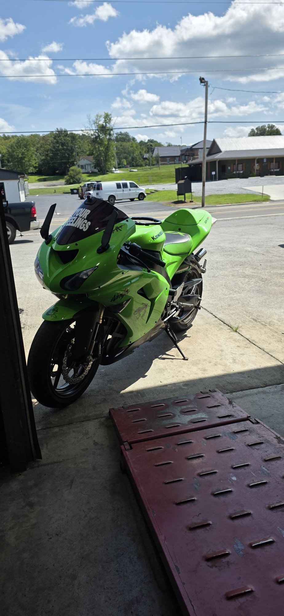 What can I trade for a high-mileage motorcycle?