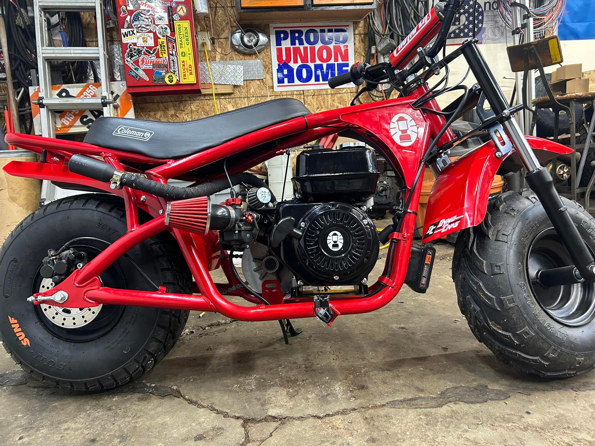coleman 200r mini bike B200RSV easy pull Coleman RT 200 Mini Bike