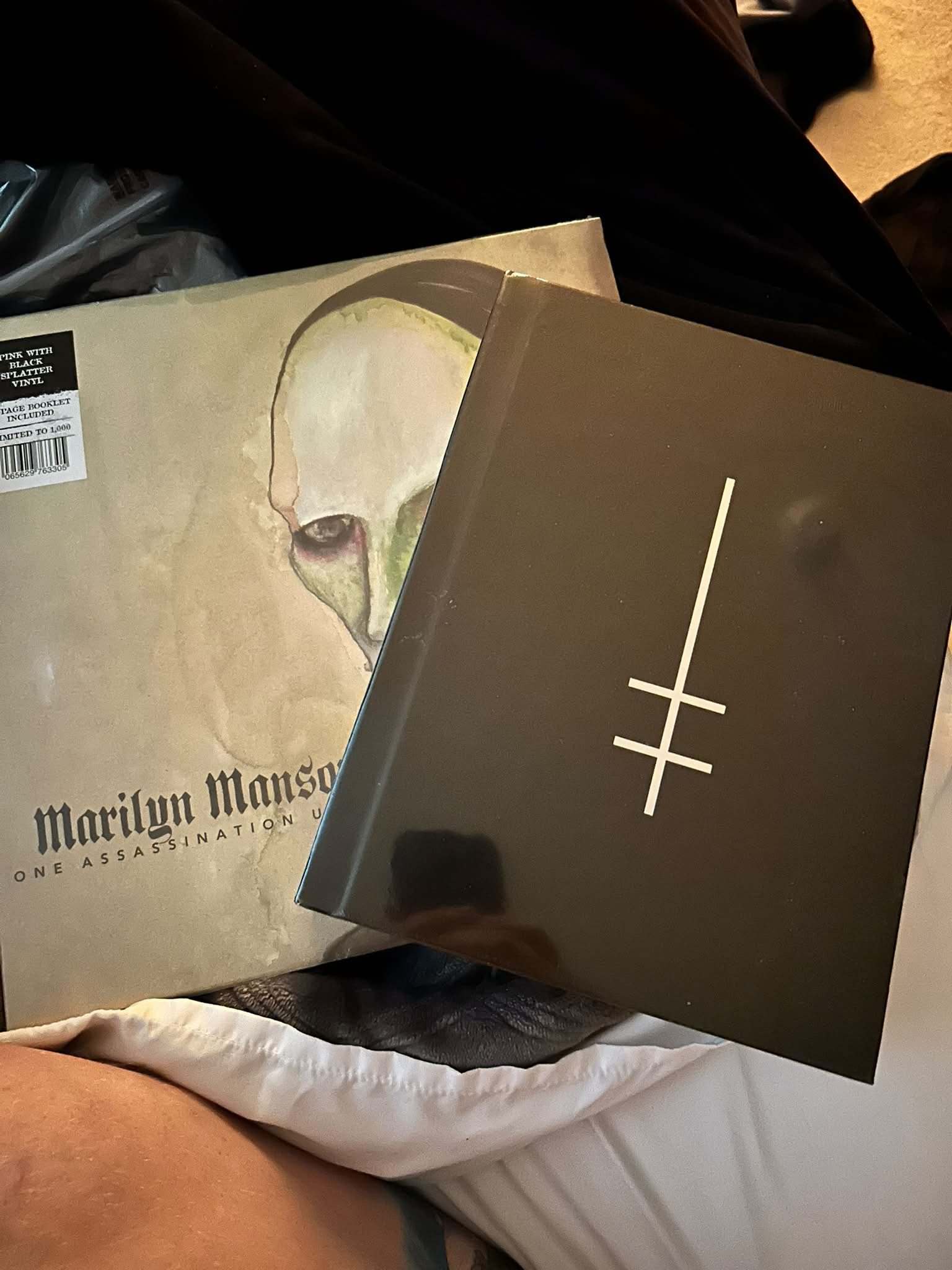 Marilyn Manson vinyl records and box set unboxing