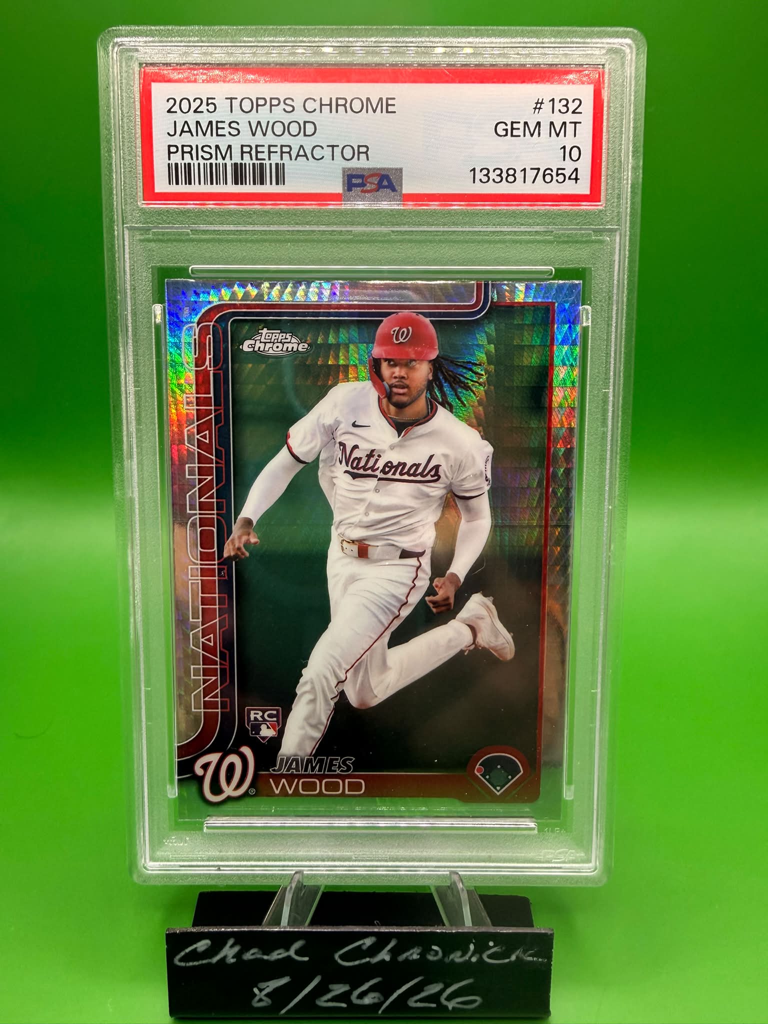 My PSA 10 James Wood RC came in today! This thing is sweet