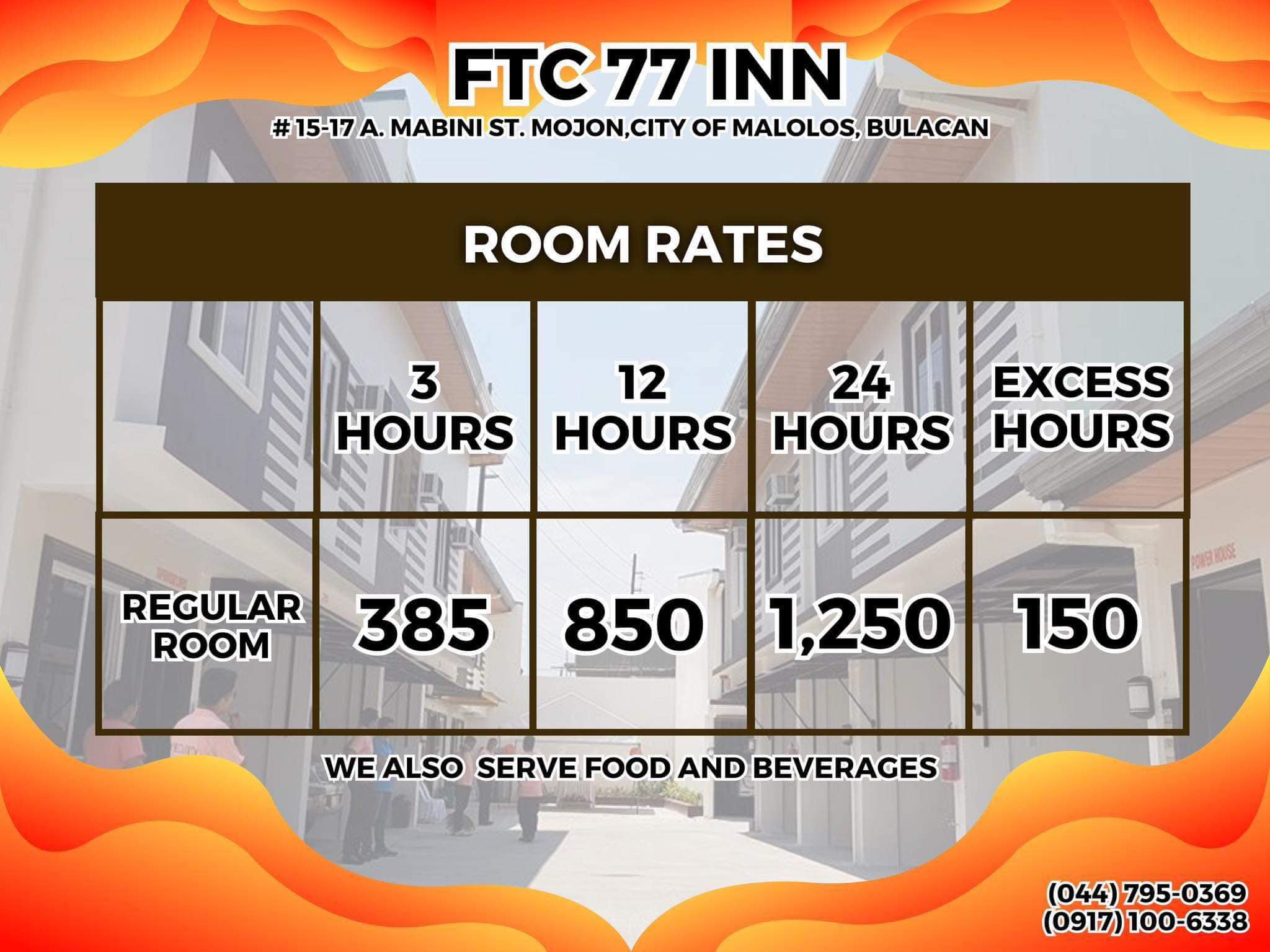 FTC77 Inn - 📢 HERE’S OUR UPDATED STANDARD ROOM RATES AS OF...