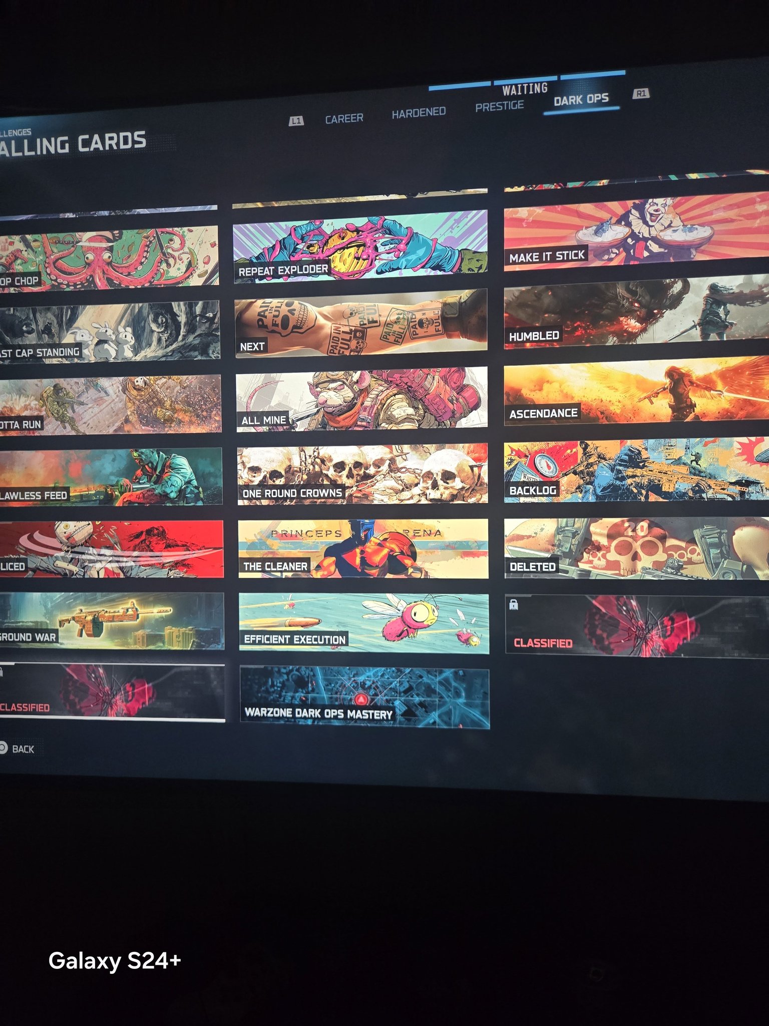 コールオブデューティー123 What is the missing calling card in Call of Duty Warzone?