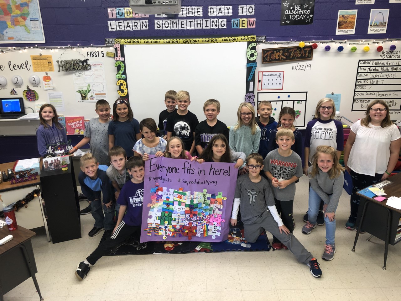 Happy Bullying Prevention... - El Paso Gridley CUSD #11
