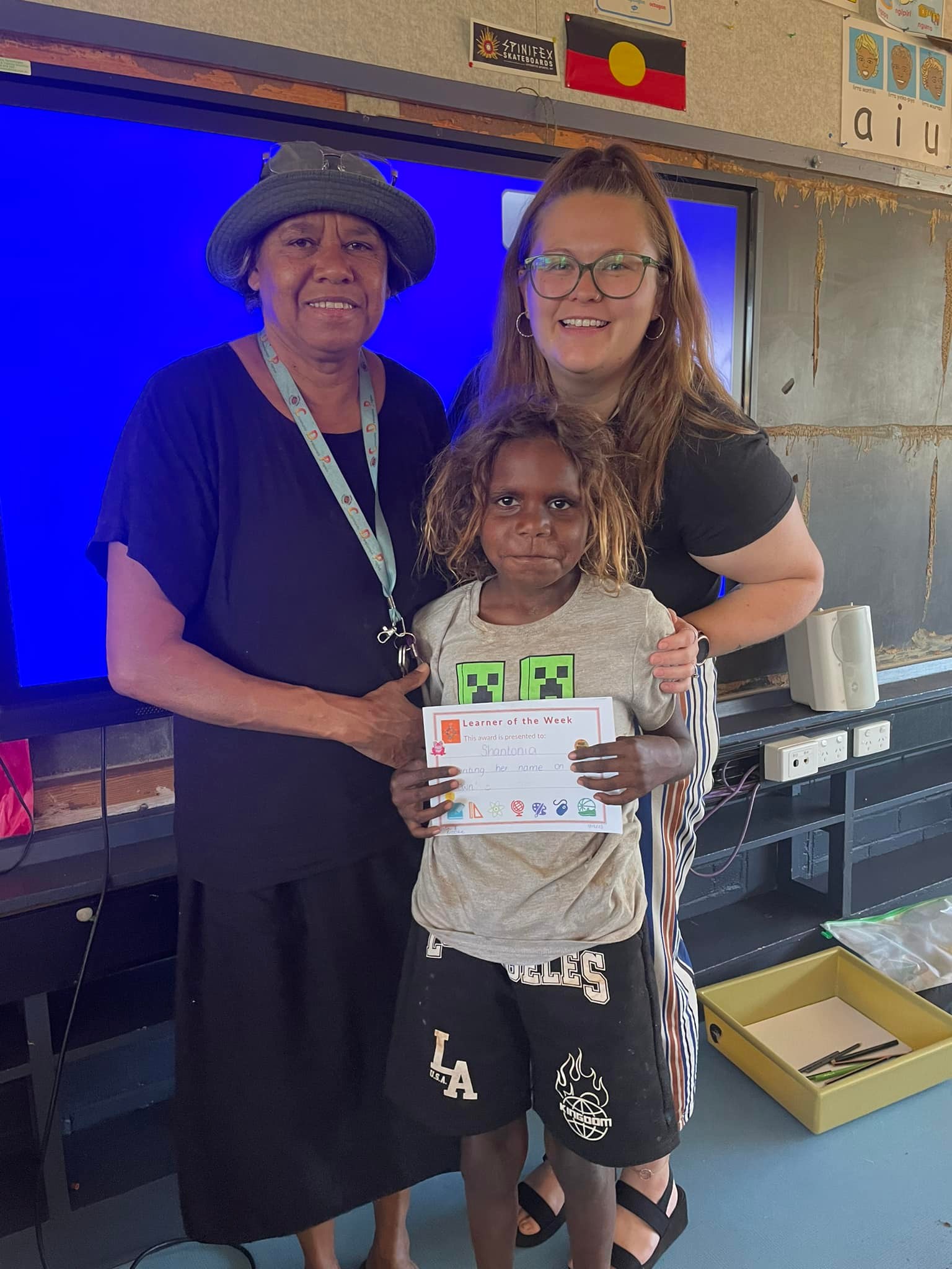 Yuendumu School - Term 4 Week 8 school assembly 📸 🏉 Jerra...