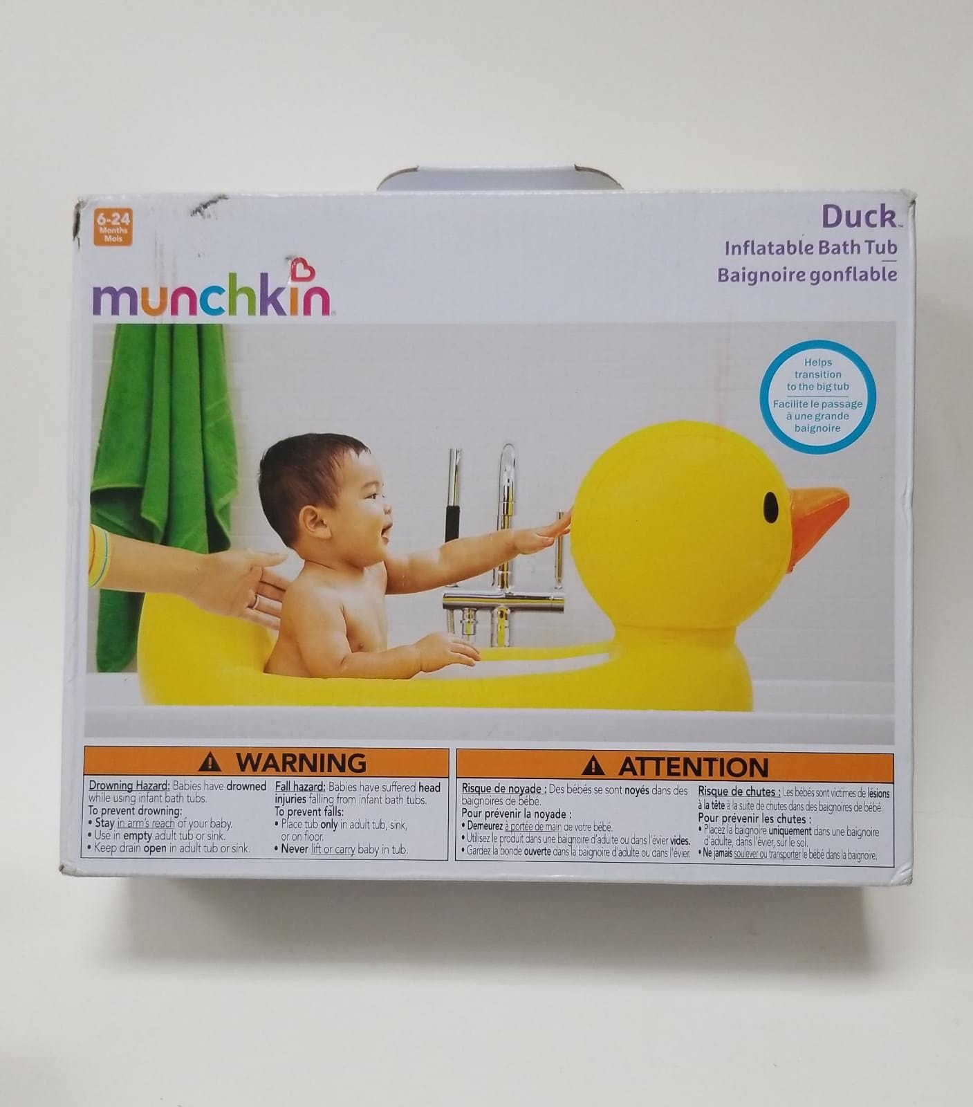 美國直送 Munchkin Duck Inflatable Bath... - 狸小売店-Tanuki.store- | Facebook