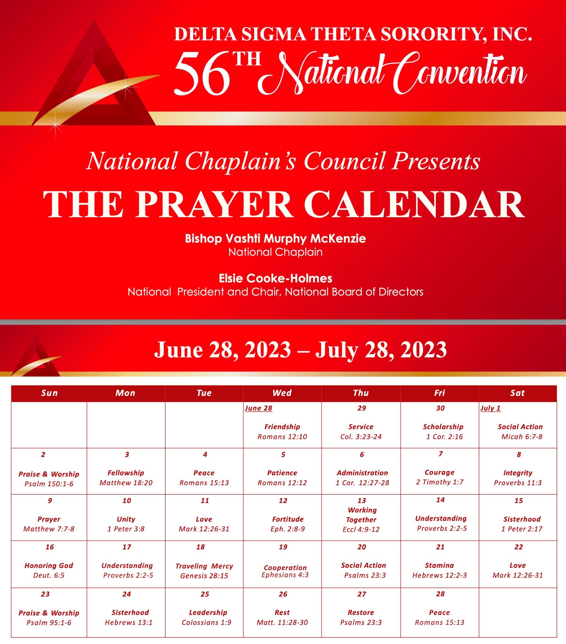 As we continue to prepare for the 56th National Convention in two short ...
