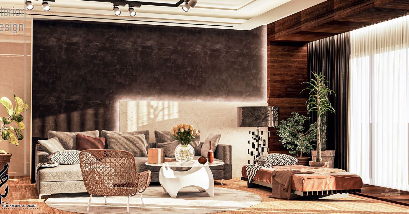 𝐴𝑙-𝑎𝑠𝑎𝑑𝑖، - ‎تصميم صالة معيشة . Living room design ....