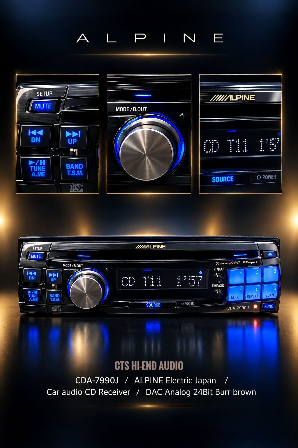 Alpine F#1 Status car audio system