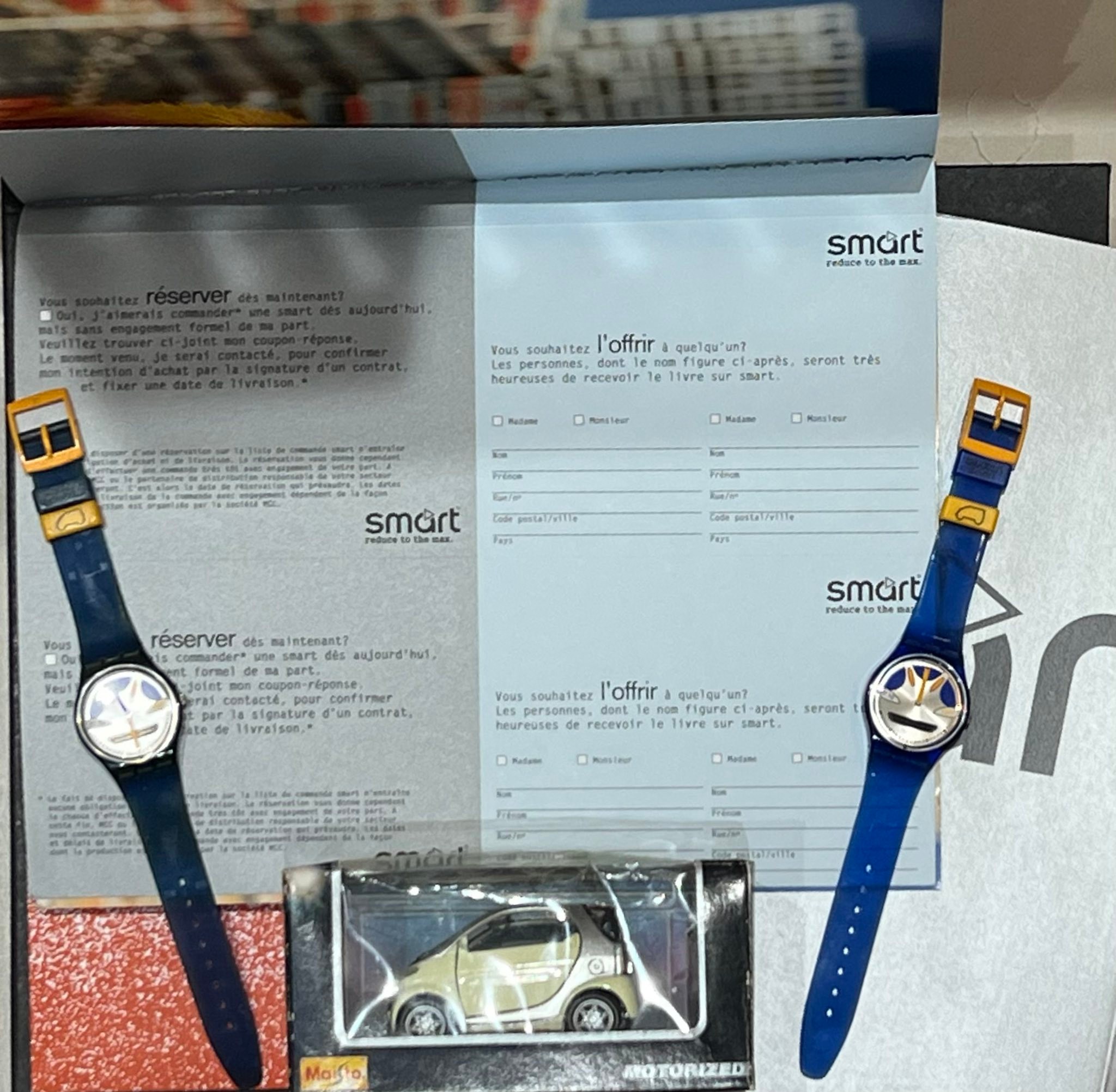 Swatch it was…. GZ154 Smart Car #smart #smartcar #swatch #gz154 #1997