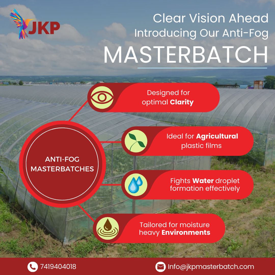 💧🌱 Say goodbye to pesky water... - JKP Masterbatch Pvt. Ltd.