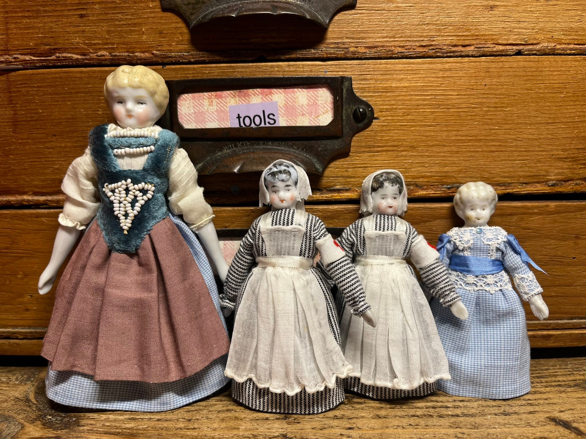 The amazing Terri Davis from Terri's Dolls Miniature Porcelain