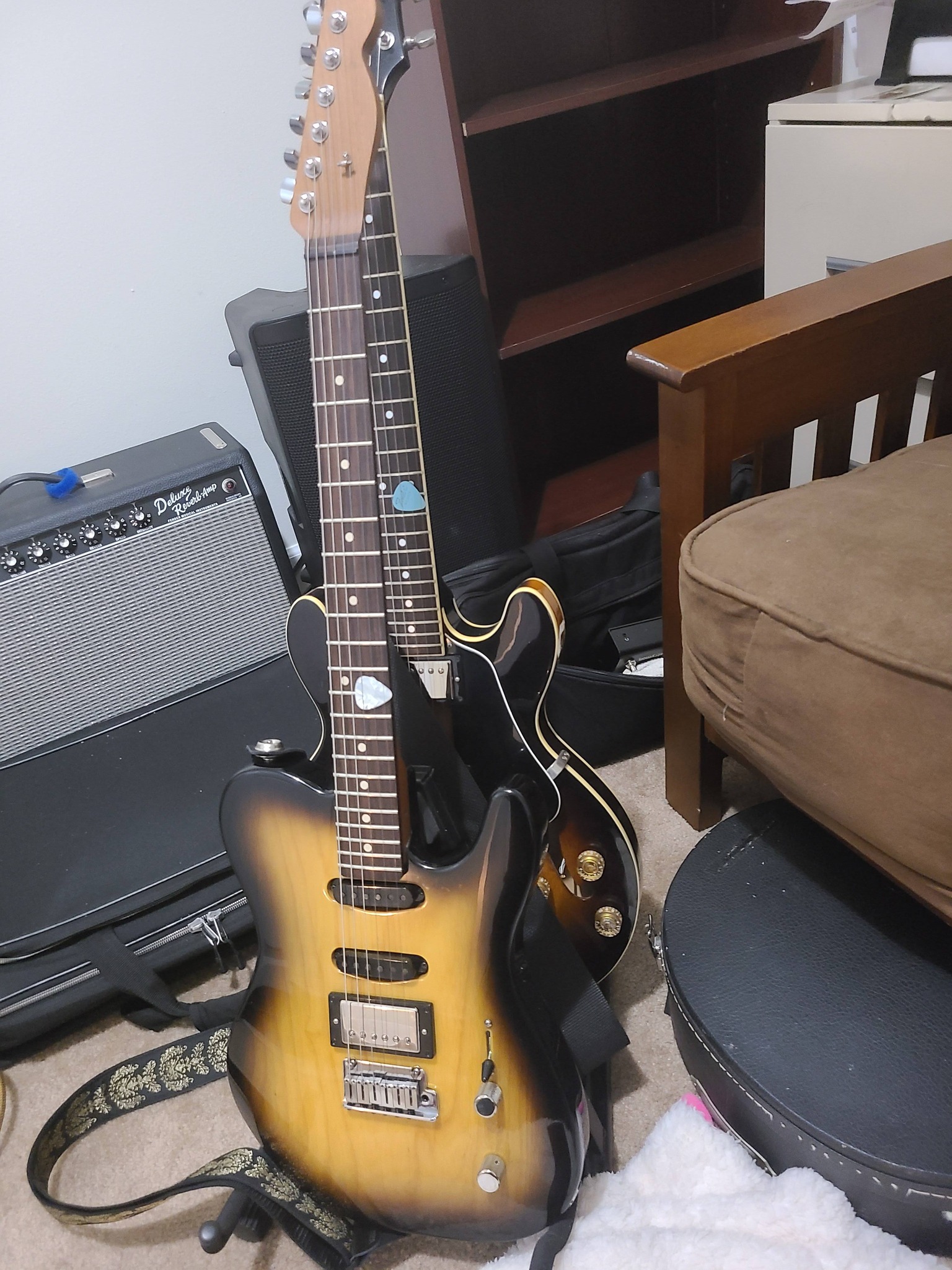 Custom Warmoth Guitar with SD Pickups and 5-Way Wiring