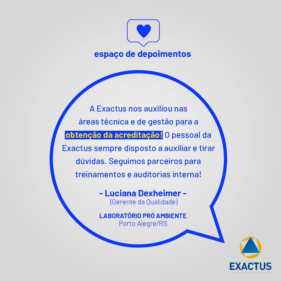 Exactus Metrologia e Qualidade | Porto Alegre RS