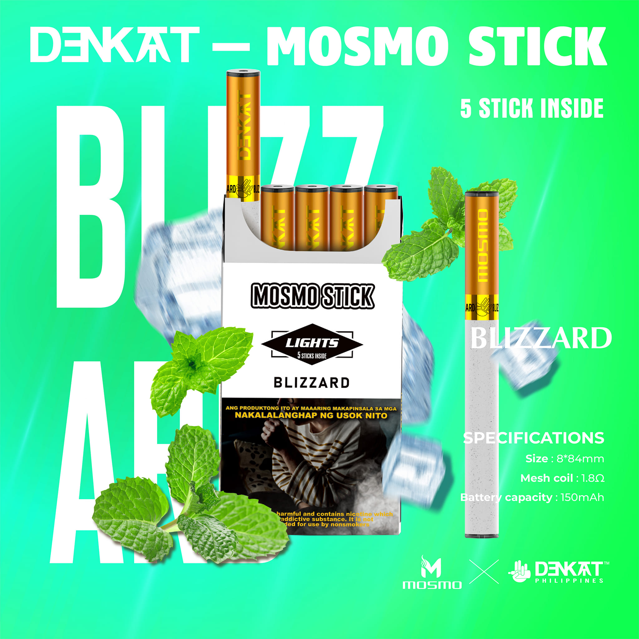 Mosmo PH - #MosmoStick BLLZZARD 🌬 #Mosmo #mosmoph... | Facebook