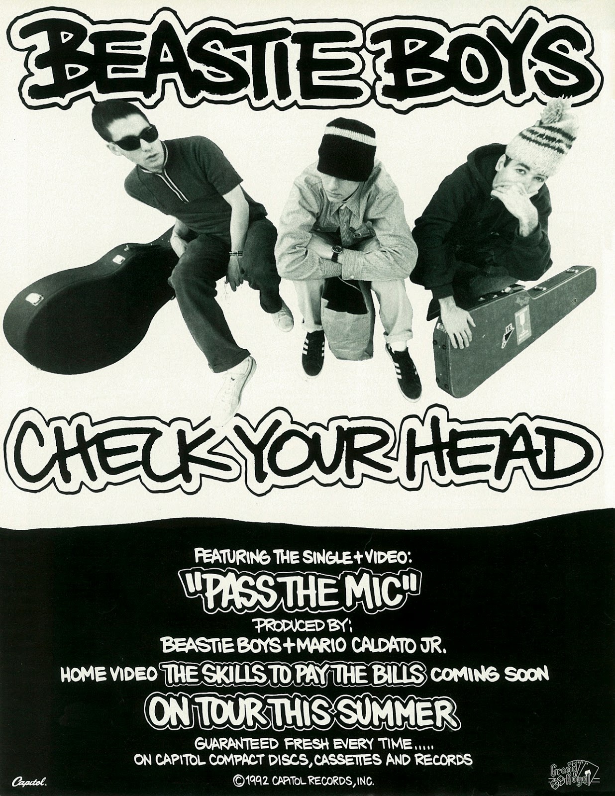 The Beastie Boys released 'Check Your Head' 34 years ago on April