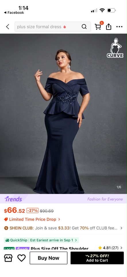 formal shein curve dresses Has any plus size mama ordered these f Sale:Newtosale