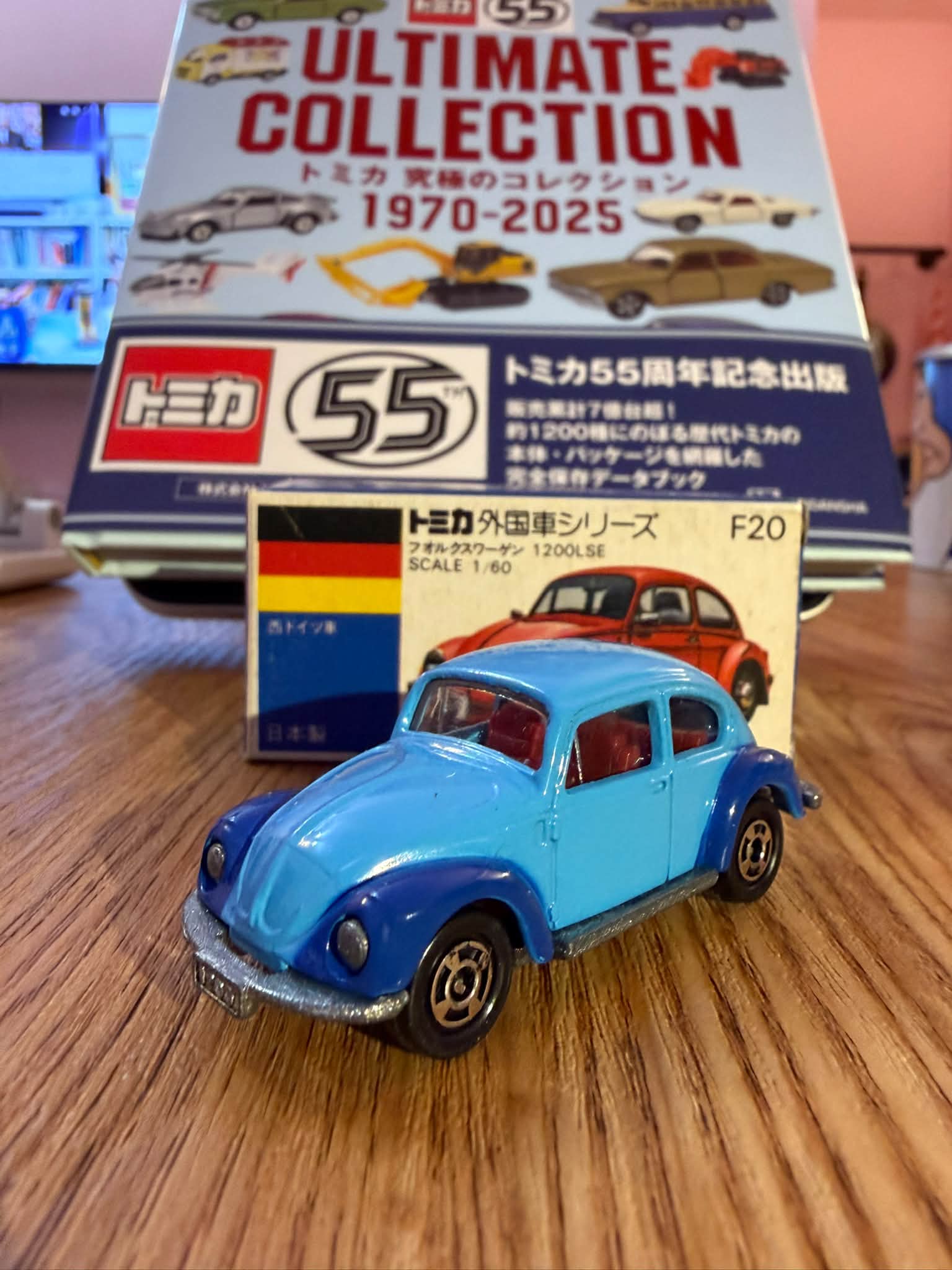 トミカ【F20】 VW 警視庁 日本製 Tomica F20 Volkswagen Type 1 Beetle
