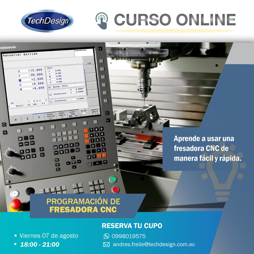Curso Online Programación de... - TechDesign Ecuador