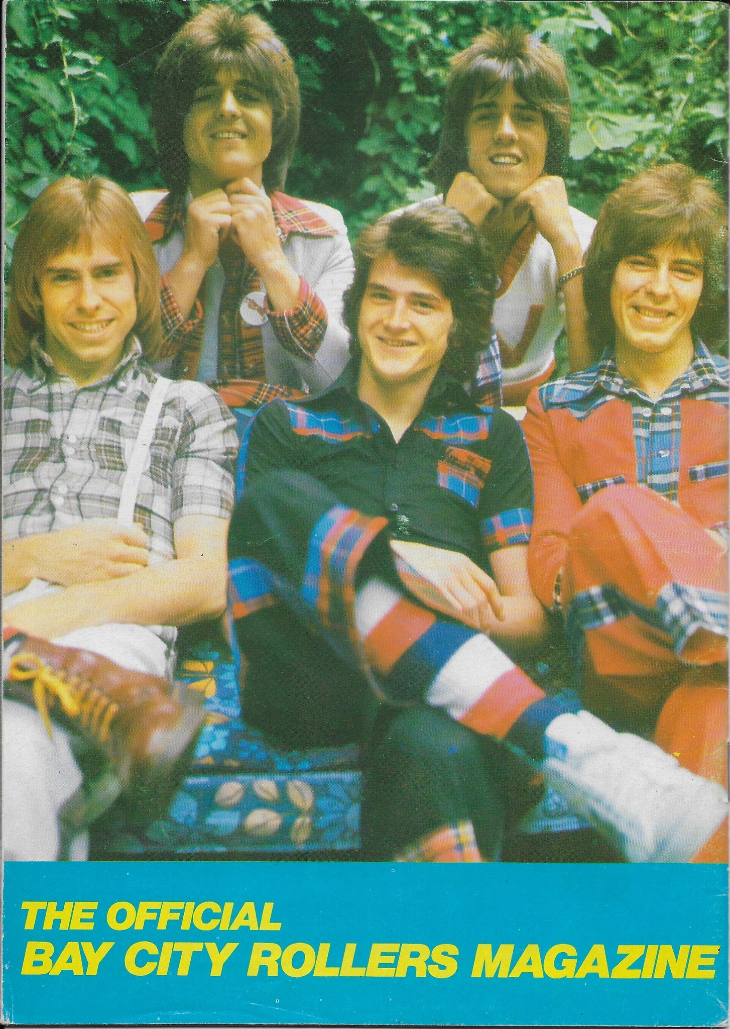 BAY CITY ROLLERS 16マガジン　イラスト集 OMG, Bay City Rollers are on the cover of the new 