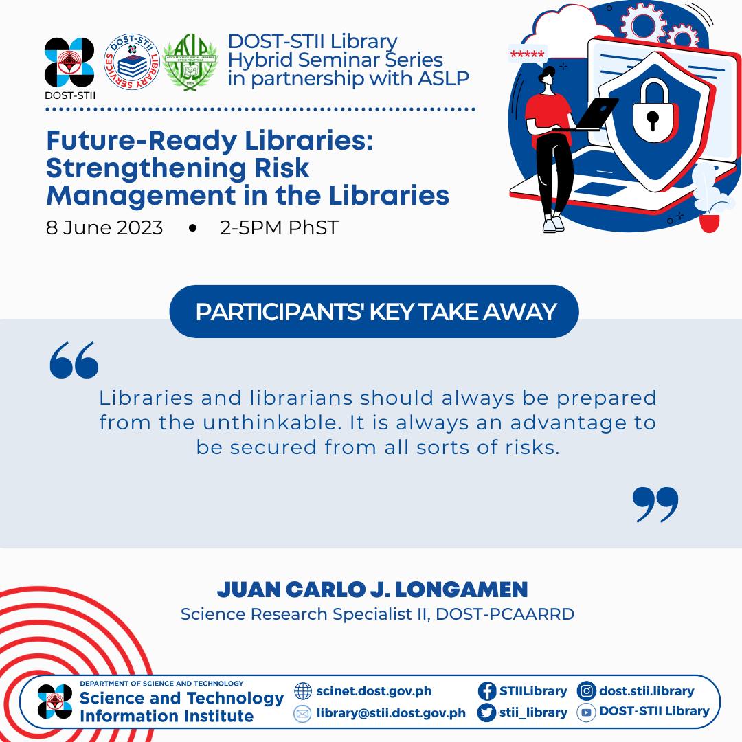 Let’s take a look at the key takeaway of our participants from our last ...