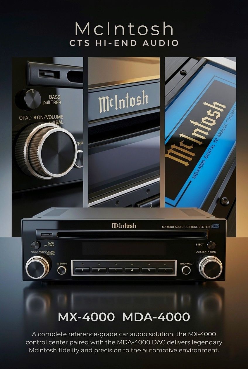 McIntosh MX-4000 MDA-4000 car audio system review