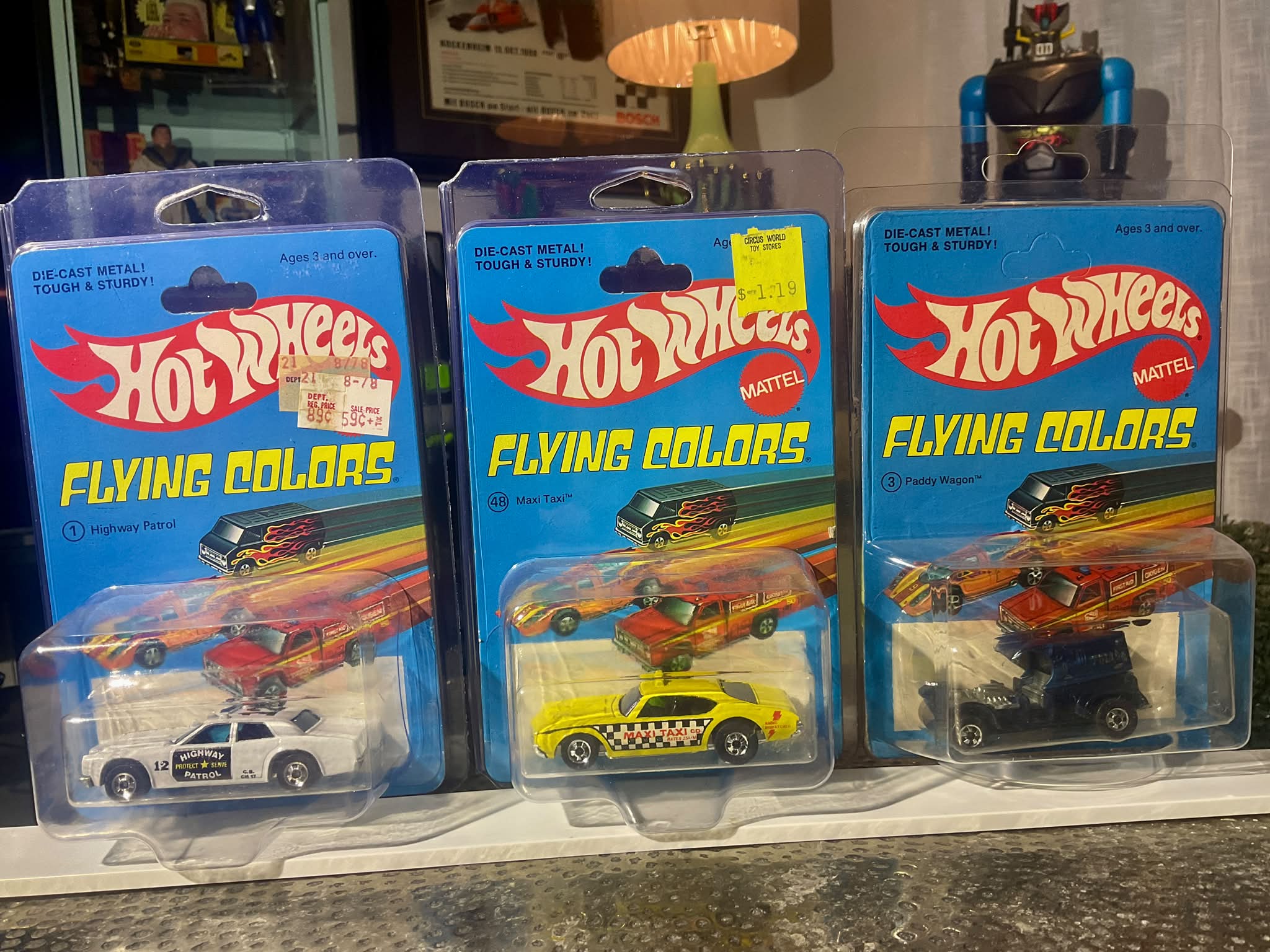 1975 hot wheels FLYING COLORS
