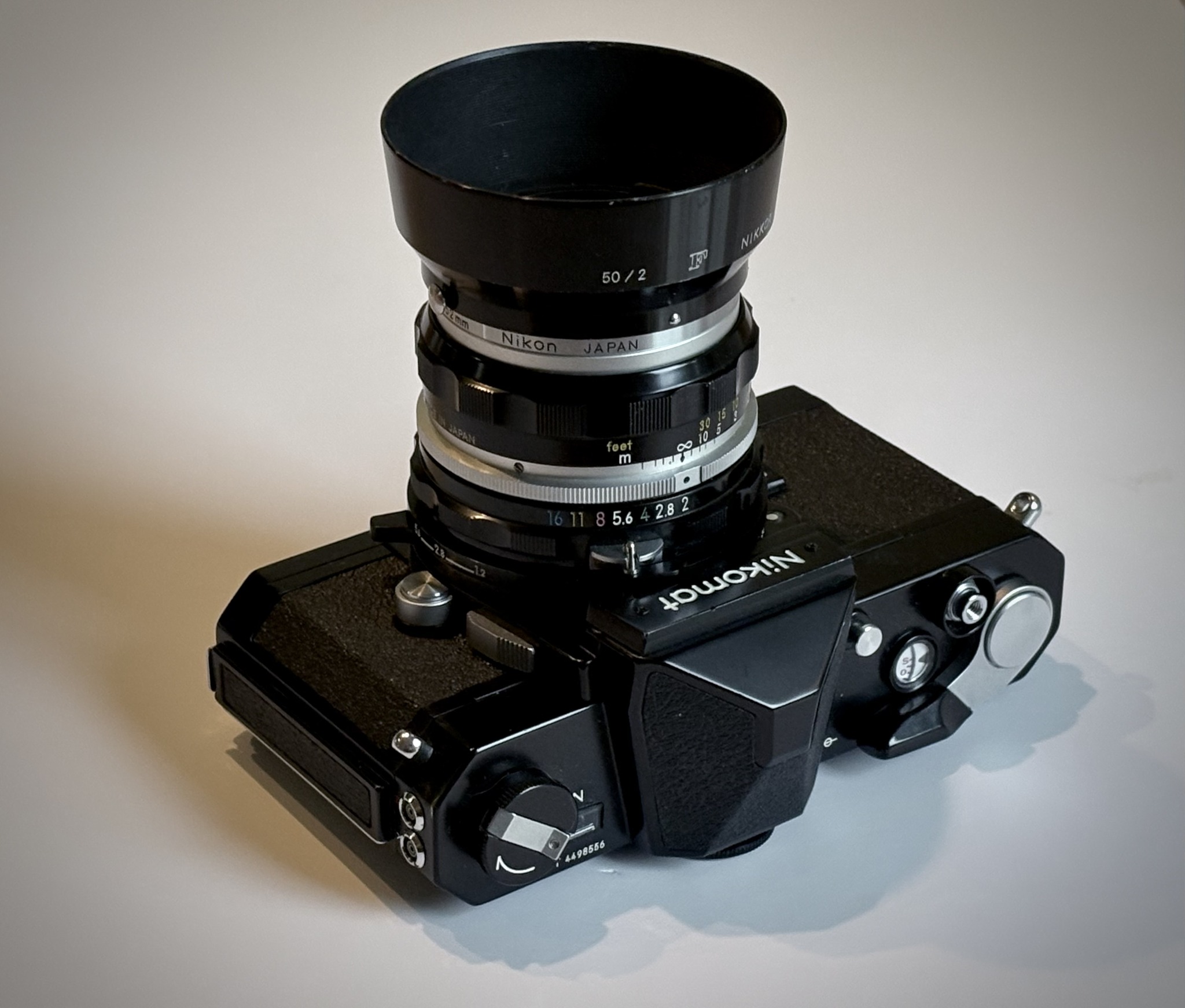 Finally, I got my Nikon F camera, My Nikon F is the 