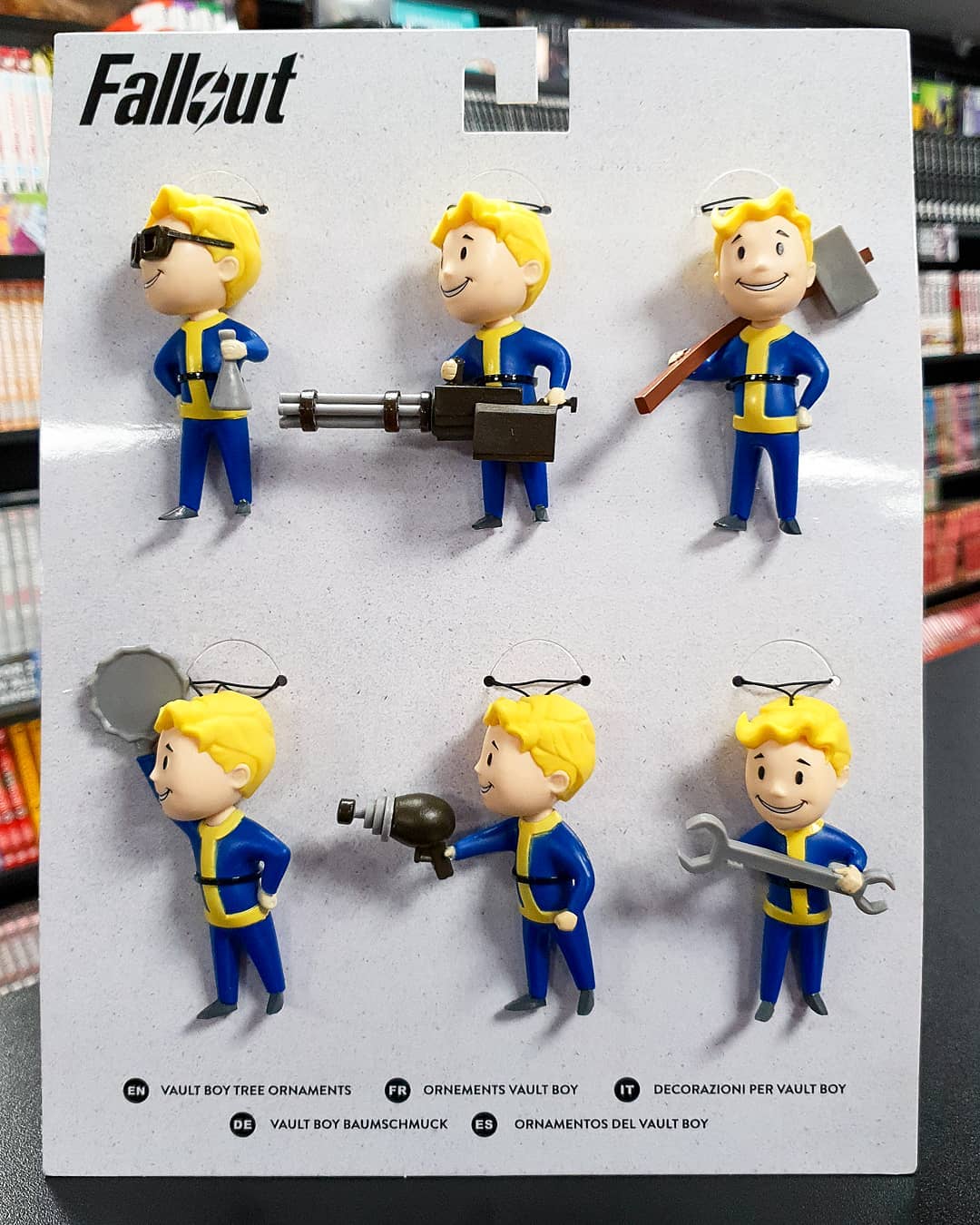 Fallout Vault Boy S.P.E.C.I.A.L. Bobblehead - Complete Set of 7 Mini figures