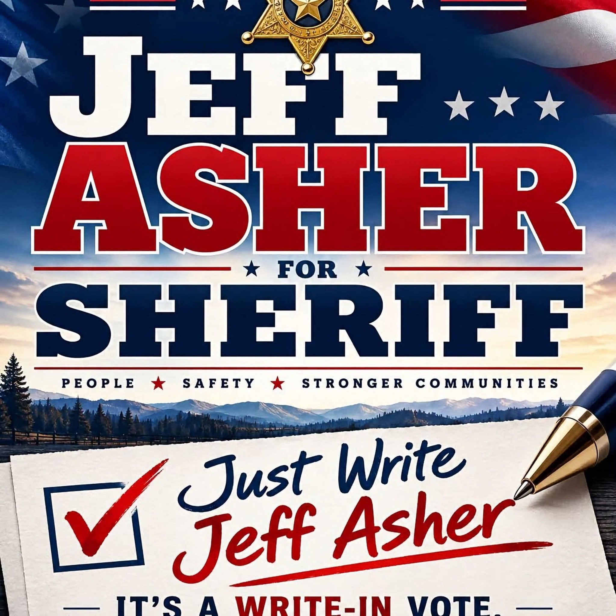 Jeff Asher for Sheriff - 2026 | With 25 years of residence in and ...