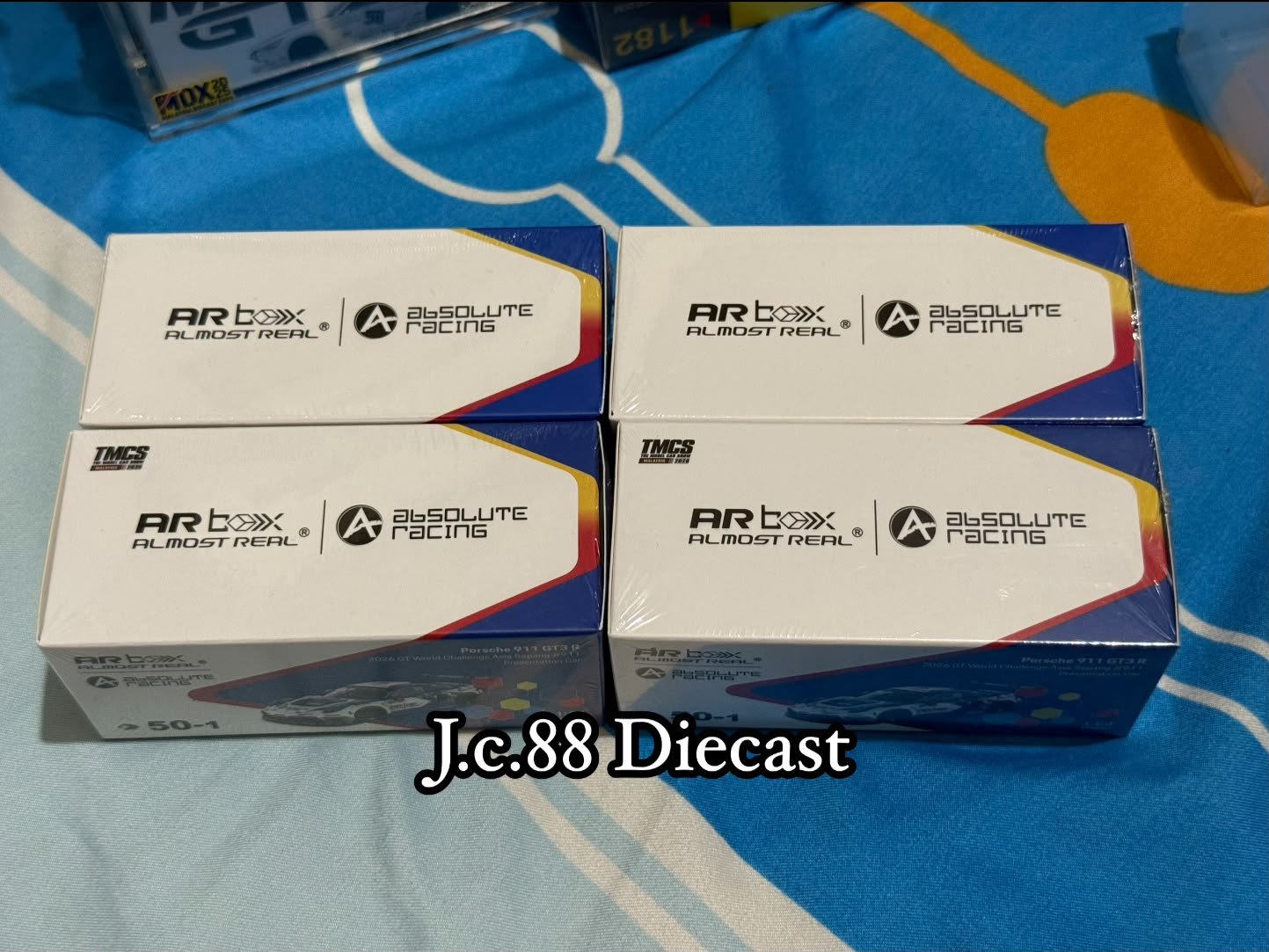 The Messenger 限定版 Porsche 911 GT3 R Diecast Models for Sale - Last Two Sets Available