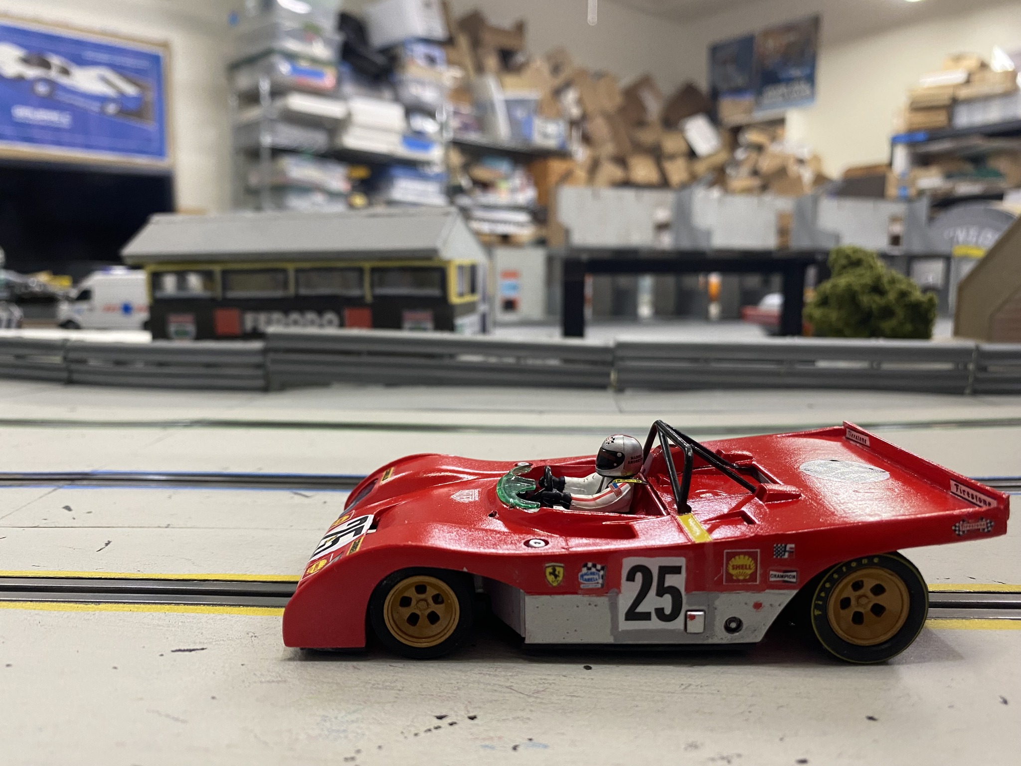 Ferrari 312pb spyder model car build