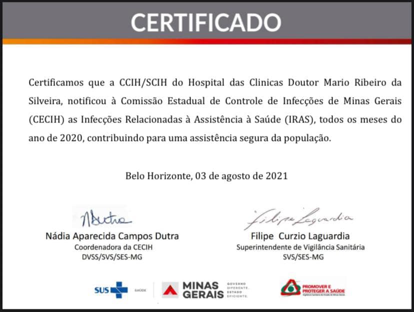 ️O... - Hospital das Clínicas Dr. Mário Ribeiro da Silveira | Facebook