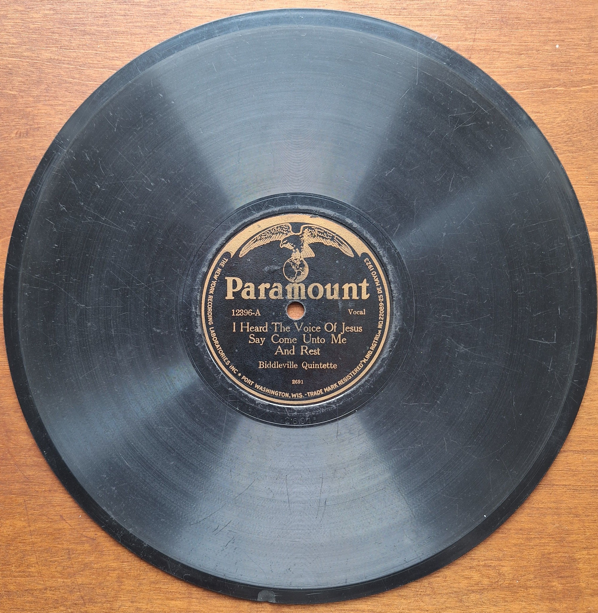 Vintage Paramount Records from the 20