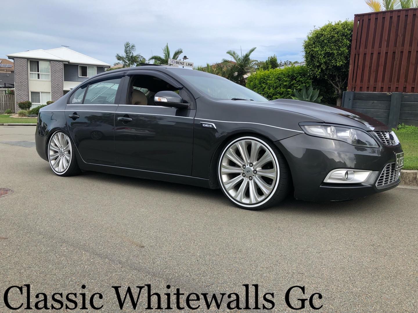 FG ford falcon rolling G6e wheels and... - Classic Whitewalls
