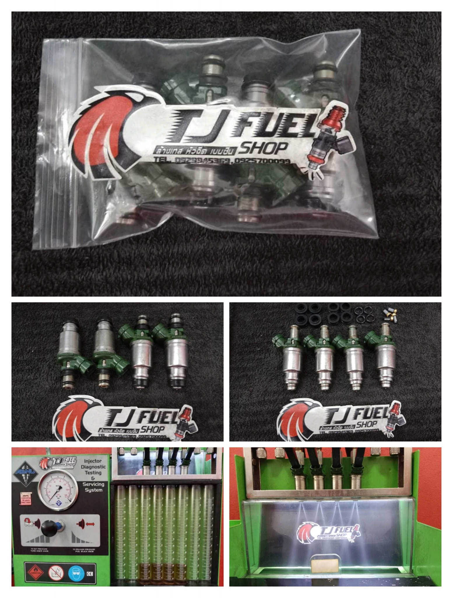 📌#ส่งงานครับ... - ล้างเทส หัวฉีด เบนชิน TJ Fuel Injector Shop