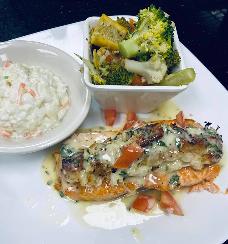Swordfish, Salmon Beurre Blanc,... - Joe Fish Casual Seafood