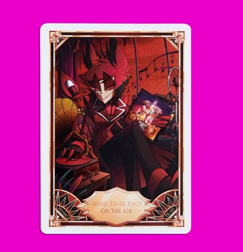 Is this Demon Alastor Hellverse promo card authentic?