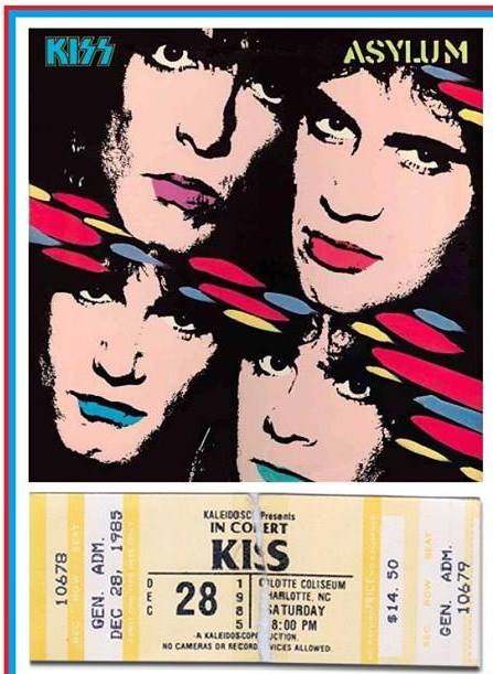 On this day in #KISSTORY- December 17, 1985 - KISS' ASYLUM Tour