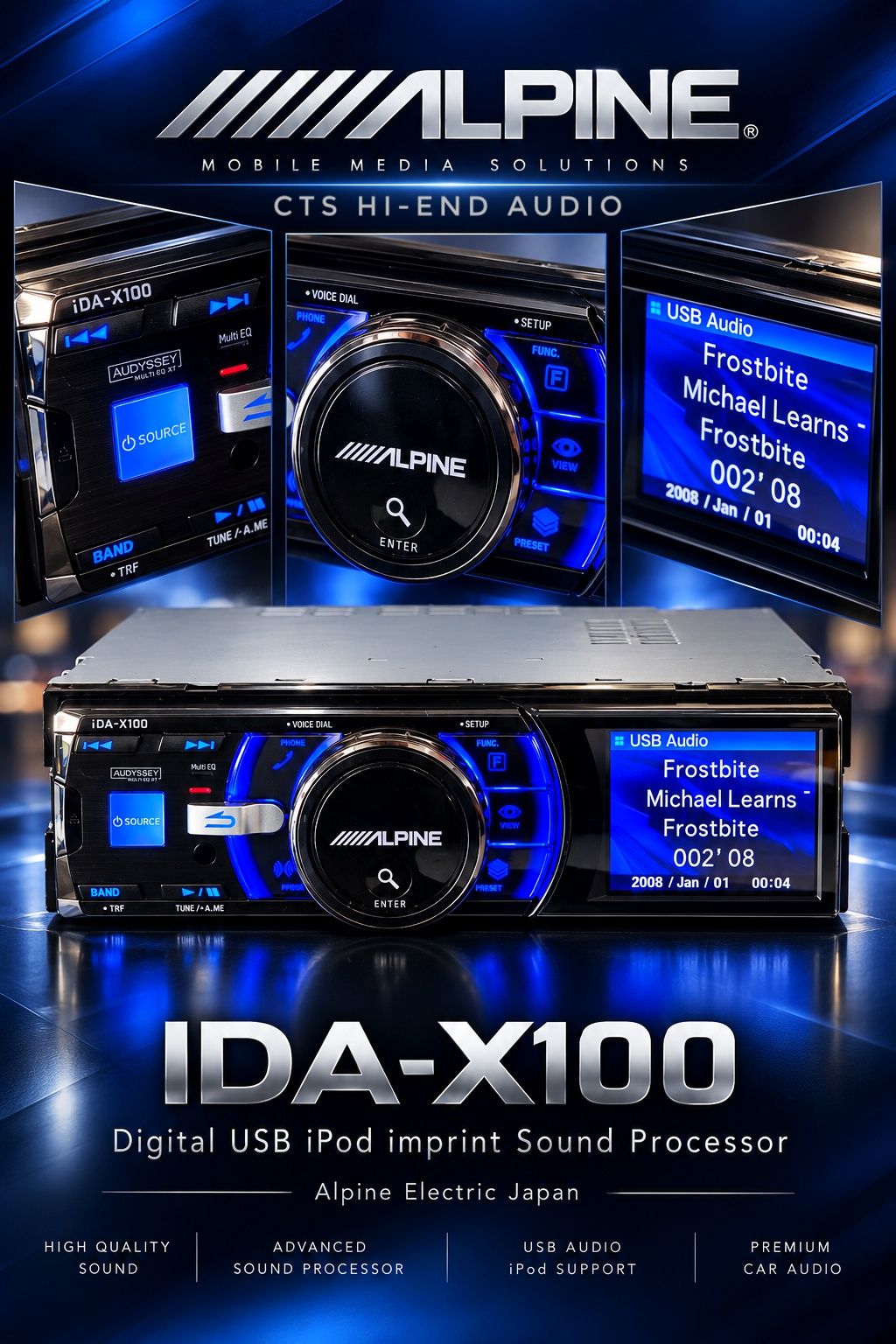 Alpine iDA-X100 digital media player review