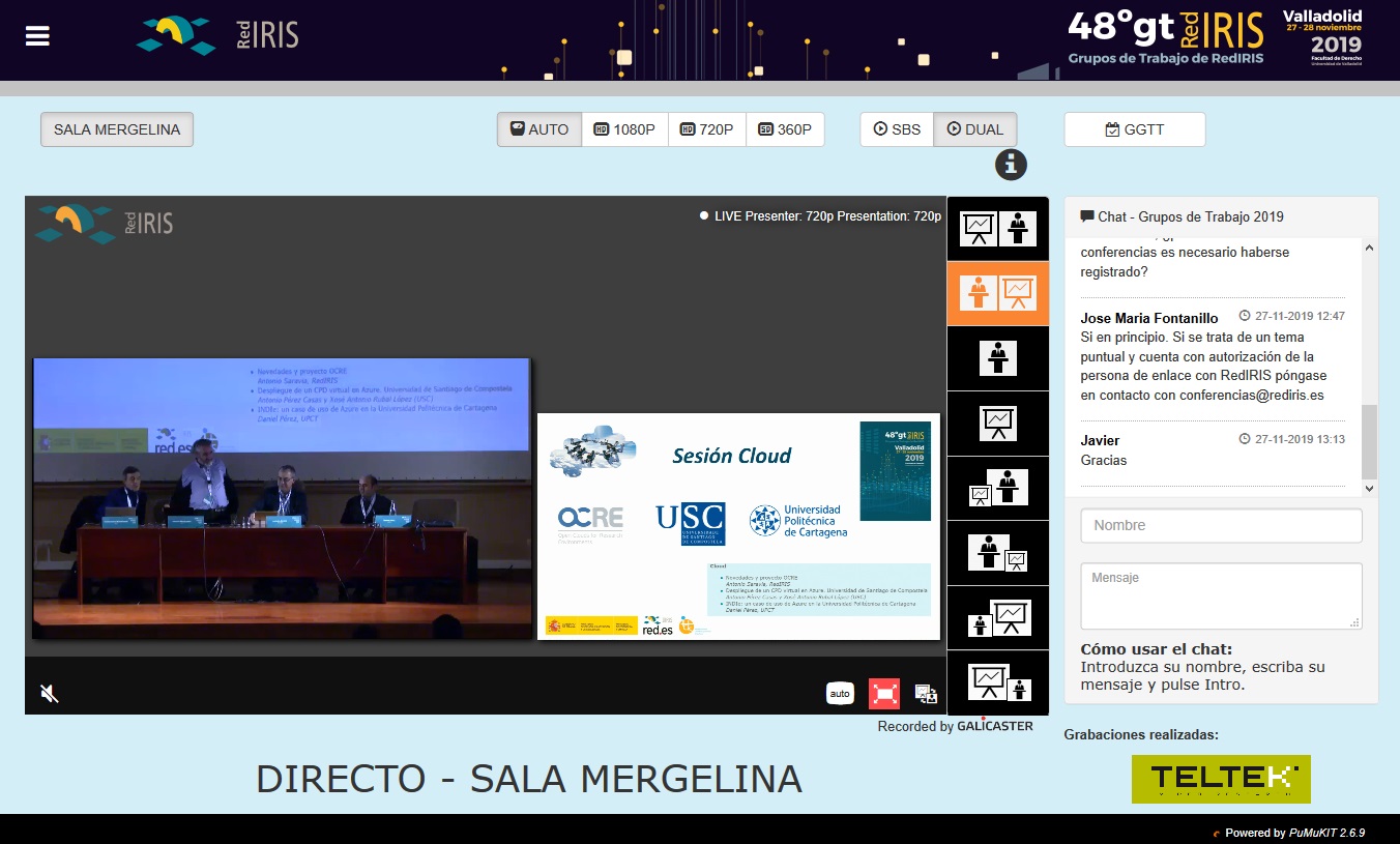 RedIRIS - En directo http://bit.ly/2qTxYh0 los Grupos de Trabajo que ...