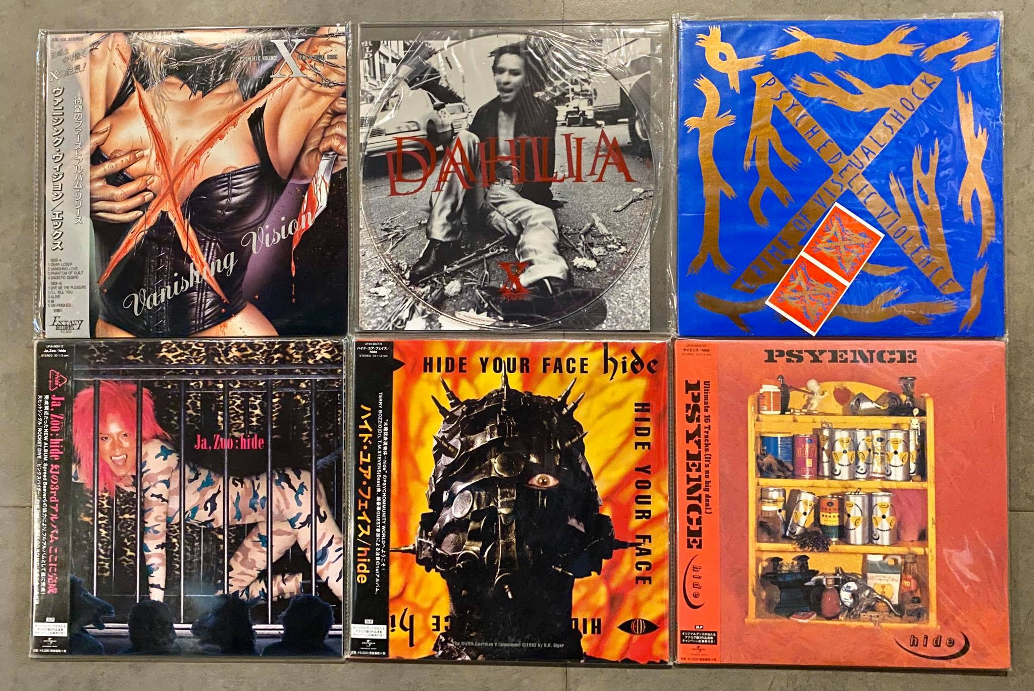 HIDE X JAPAN 1988-1995 era #hidexjapan #JINXStudio #XJAPAN #custom