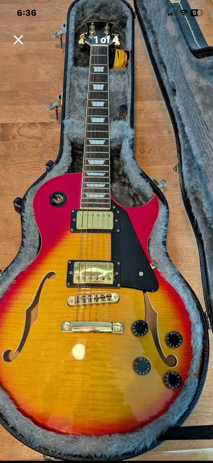 Is the Hondo deluxe series 737 guitar Japanese?