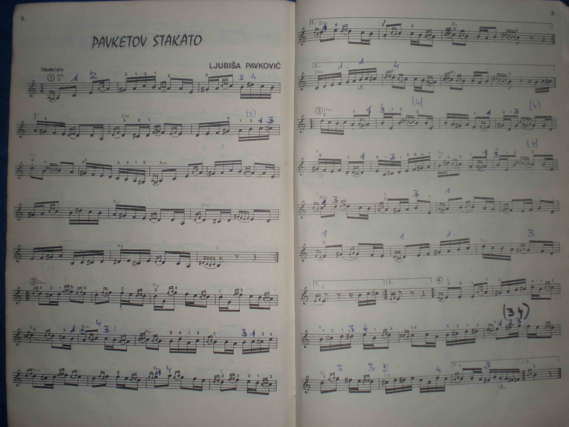 Notni Zapisi Narodne i EX YU Muzike | Pozz ima netko note od: Halid ...